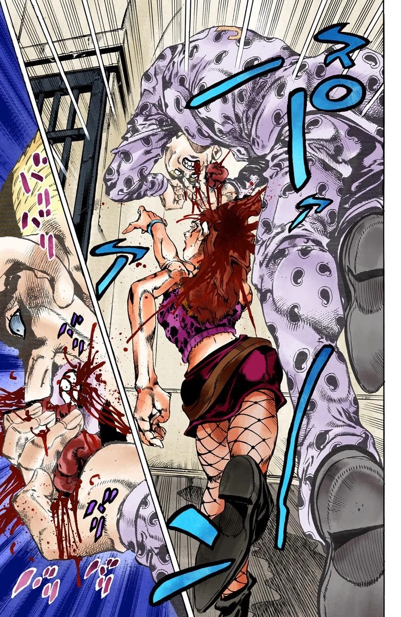 JoJo's Bizarre Adventure Part 6 - Stone Ocean (Official Colored) chapter 55 page 16