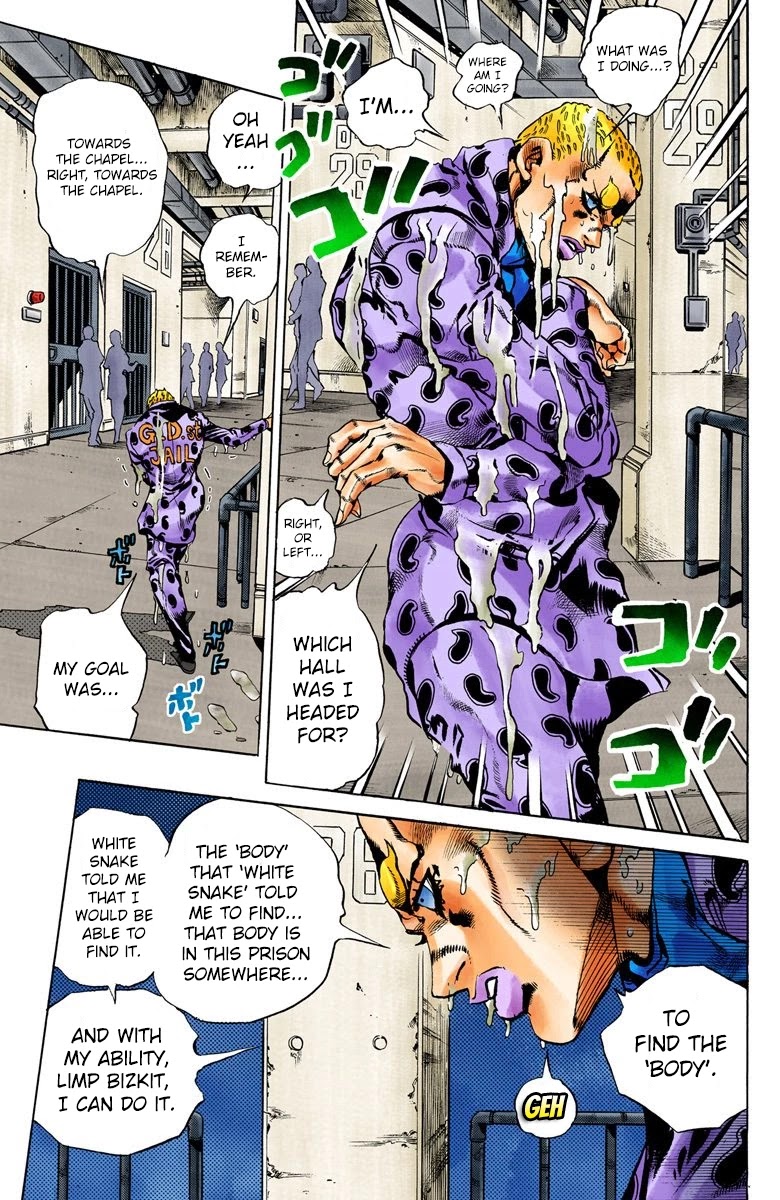 JoJo's Bizarre Adventure Part 6 - Stone Ocean (Official Colored) chapter 55 page 4