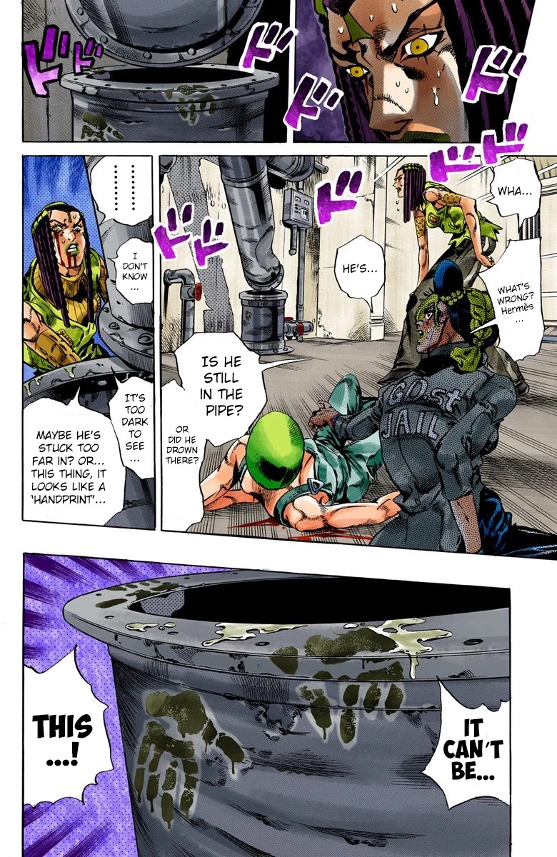 JoJo's Bizarre Adventure Part 6 - Stone Ocean (Official Colored) chapter 55 page 7