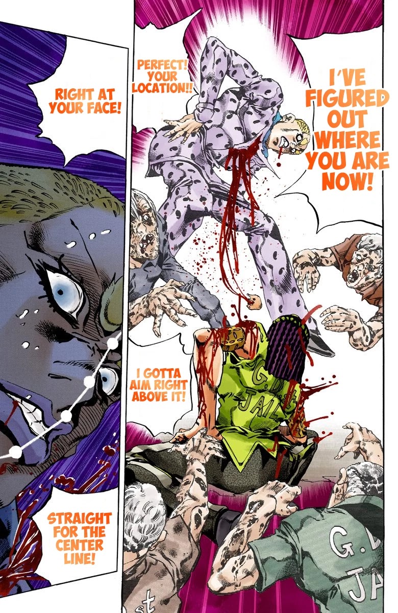 JoJo's Bizarre Adventure Part 6 - Stone Ocean (Official Colored) chapter 57 page 10