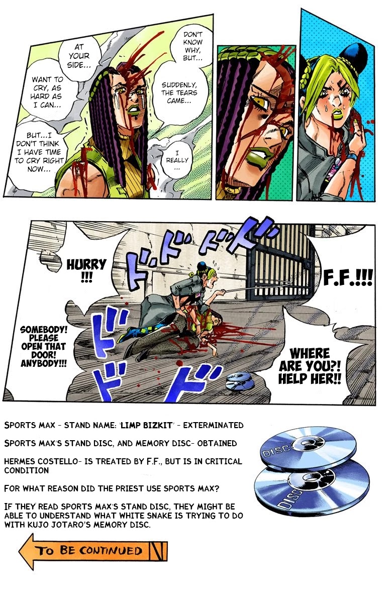 JoJo's Bizarre Adventure Part 6 - Stone Ocean (Official Colored) chapter 57 page 16