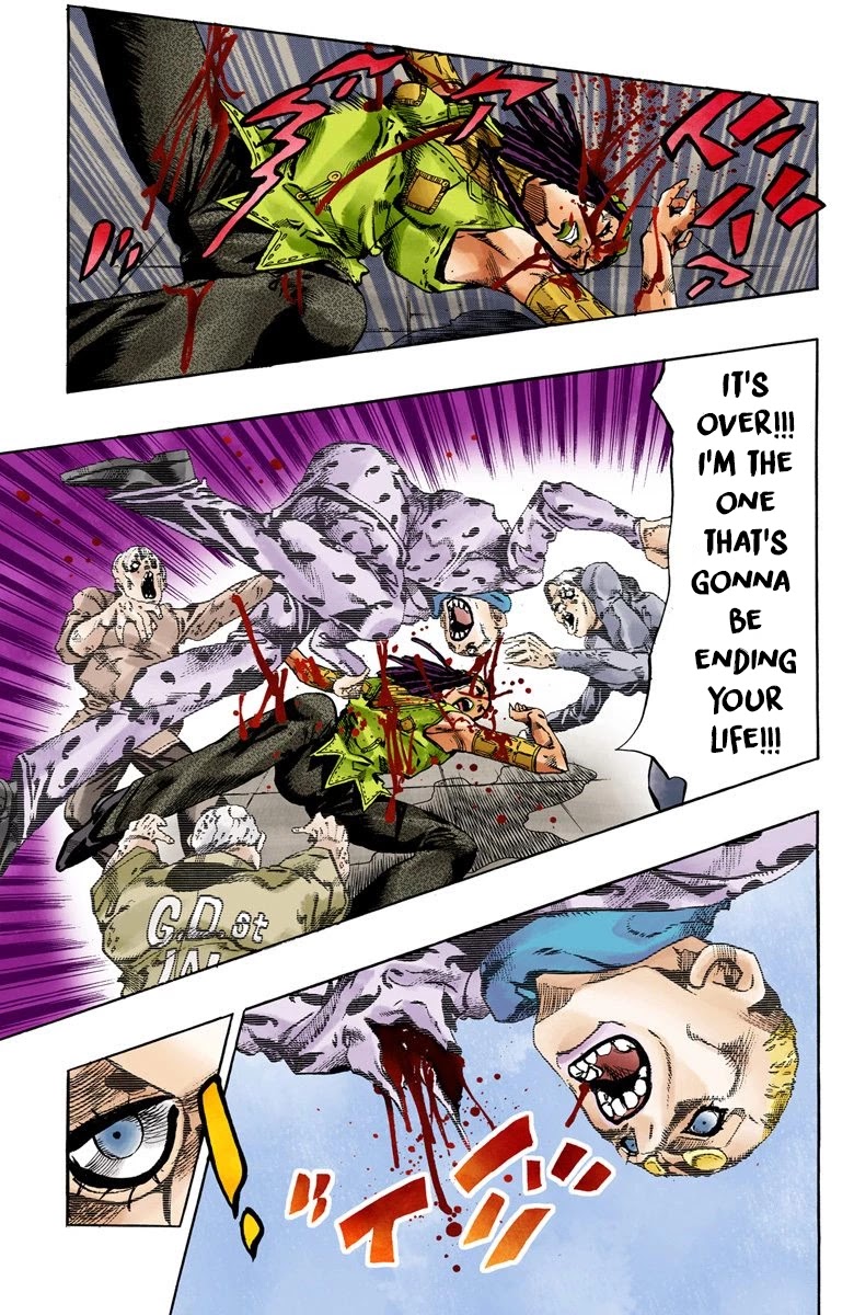 JoJo's Bizarre Adventure Part 6 - Stone Ocean (Official Colored) chapter 57 page 8