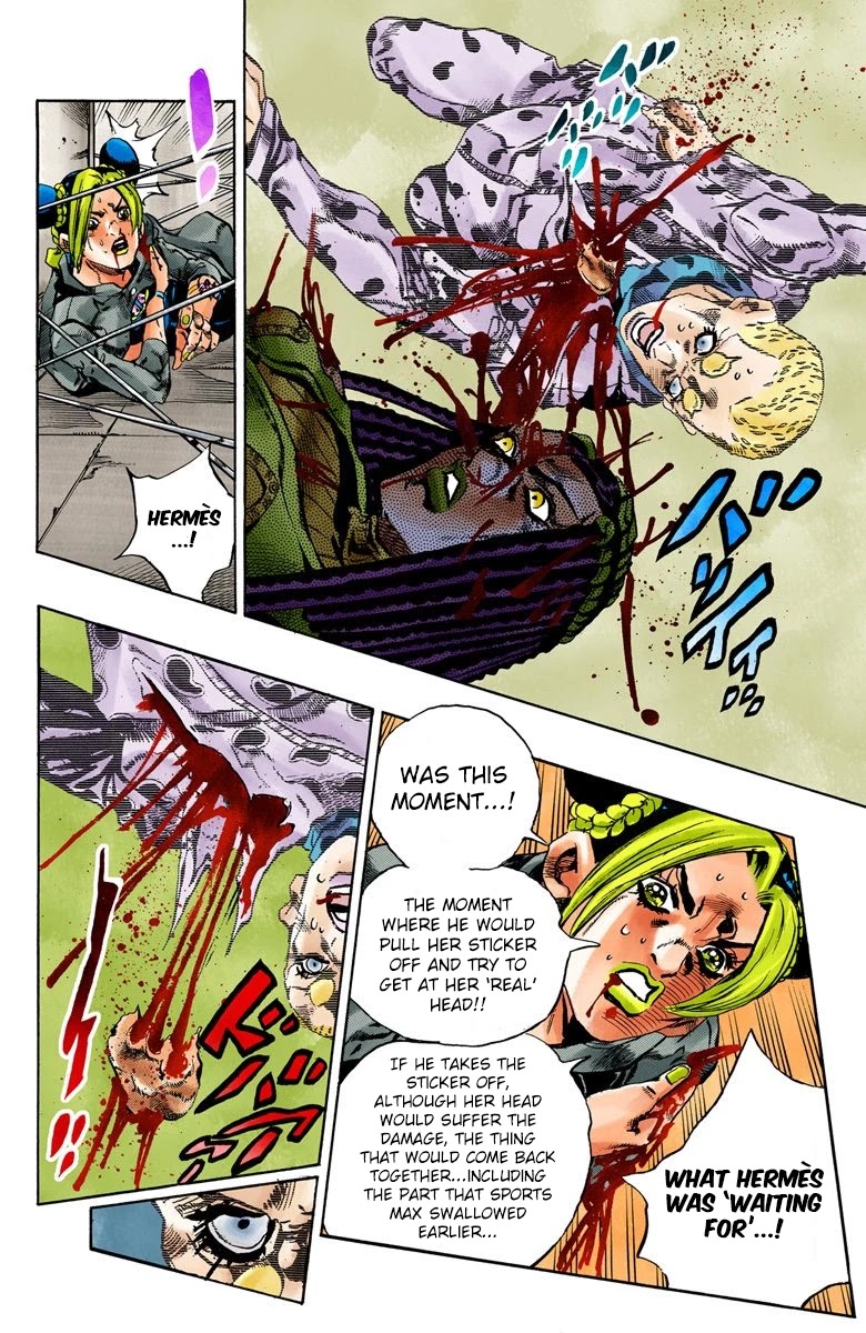 JoJo's Bizarre Adventure Part 6 - Stone Ocean (Official Colored) chapter 57 page 9