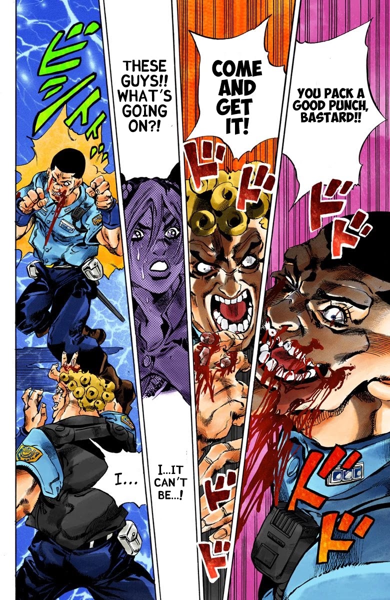 JoJo's Bizarre Adventure Part 6 - Stone Ocean (Official Colored) chapter 60 page 11
