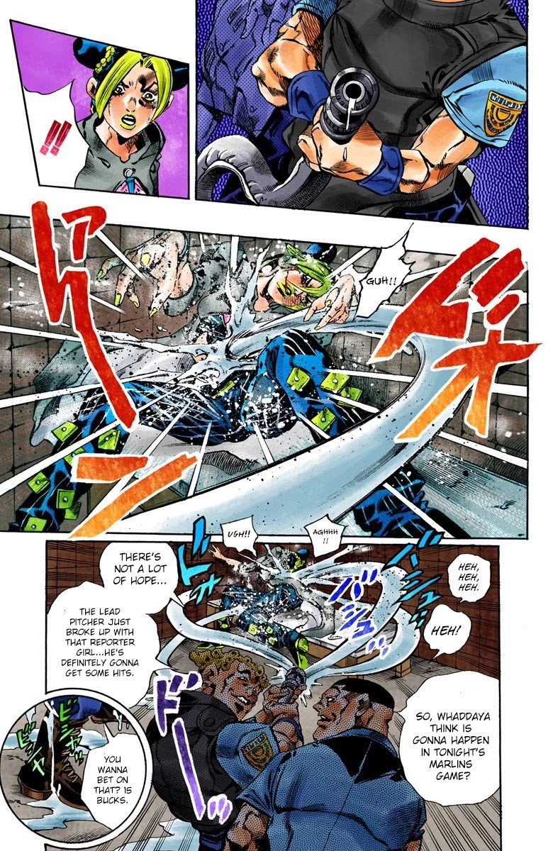 JoJo's Bizarre Adventure Part 6 - Stone Ocean (Official Colored) chapter 60 page 5