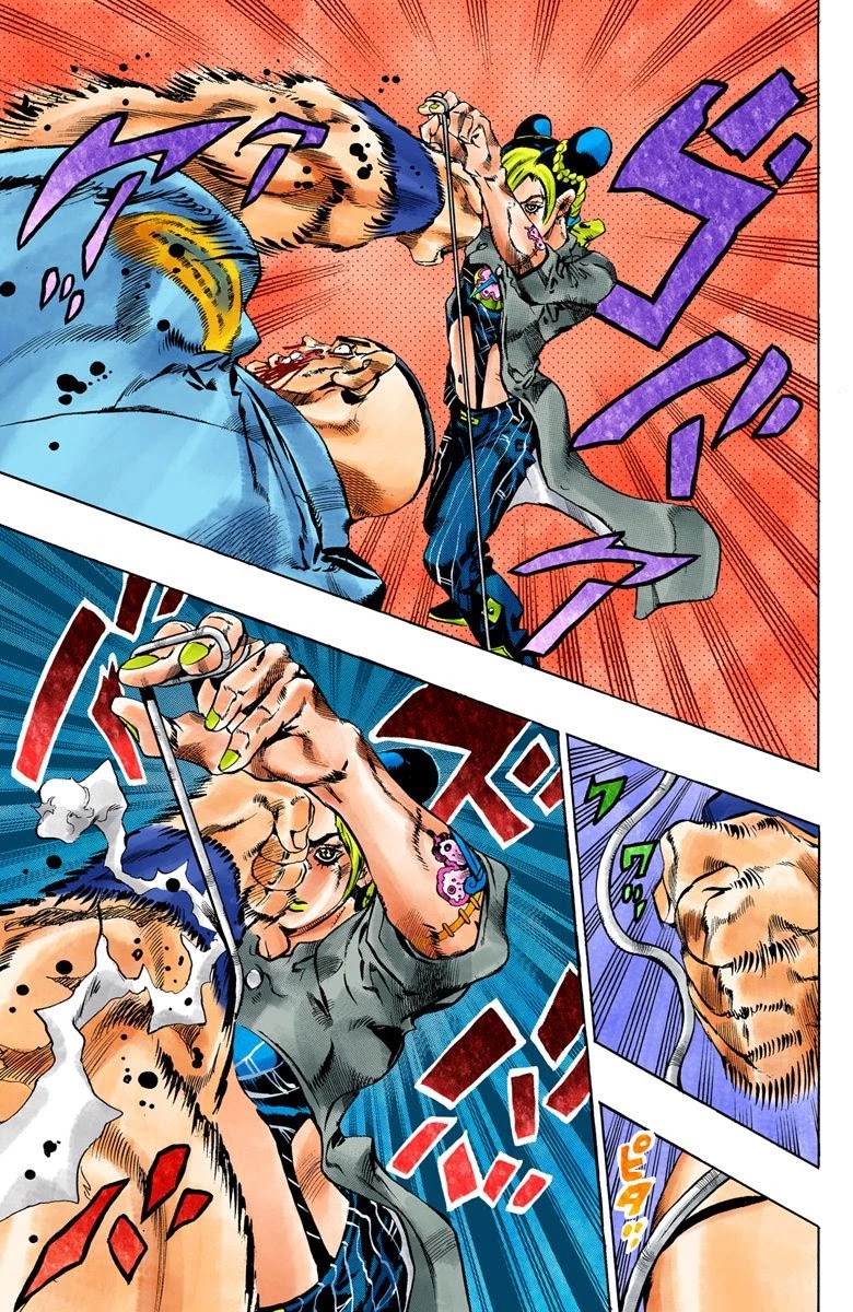 JoJo's Bizarre Adventure Part 6 - Stone Ocean (Official Colored) chapter 63 page 11