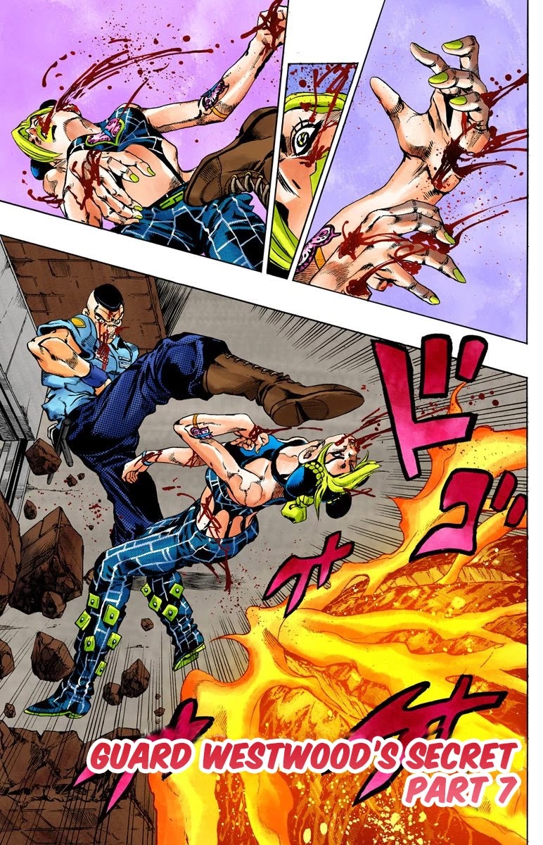 JoJo's Bizarre Adventure Part 6 - Stone Ocean (Official Colored) chapter 66 page 1
