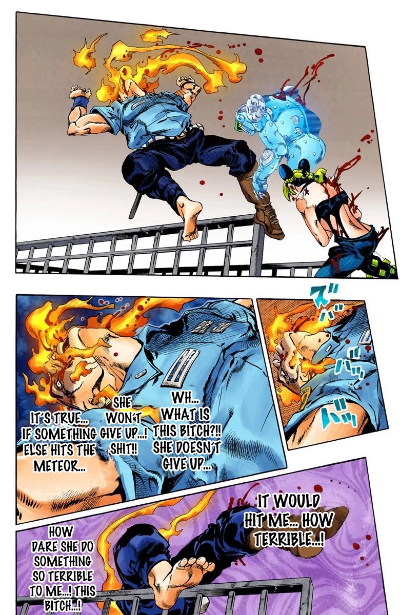 JoJo's Bizarre Adventure Part 6 - Stone Ocean (Official Colored) chapter 66 page 10
