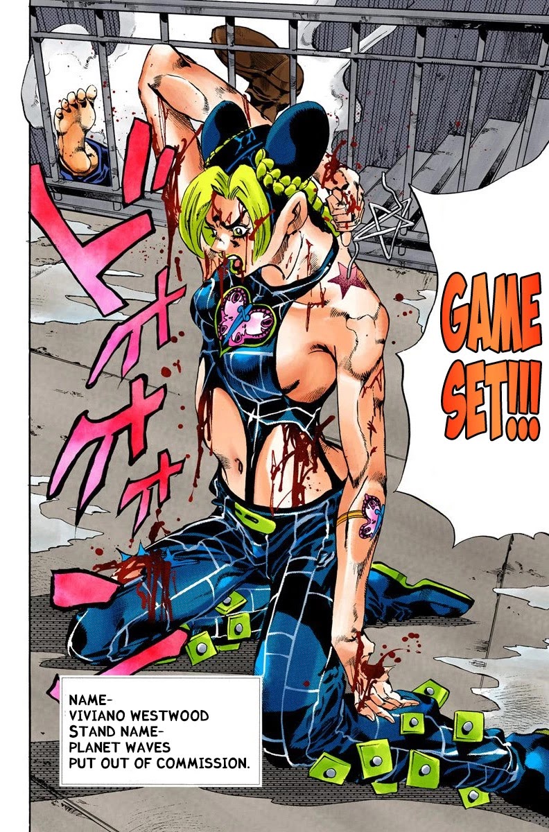 JoJo's Bizarre Adventure Part 6 - Stone Ocean (Official Colored) chapter 66 page 12