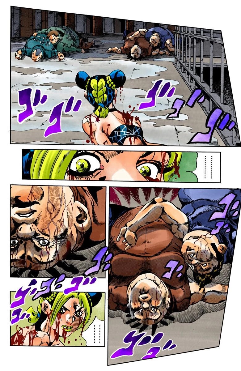 JoJo's Bizarre Adventure Part 6 - Stone Ocean (Official Colored) chapter 66 page 14