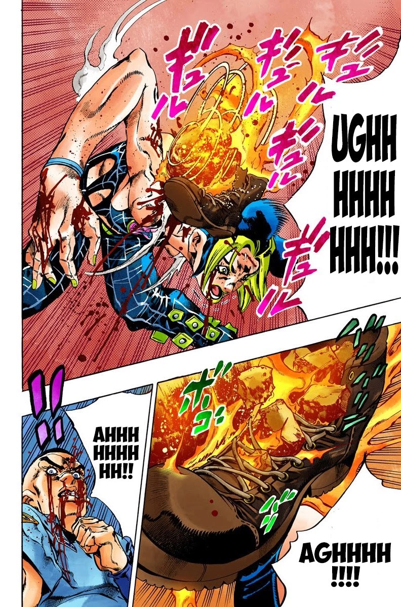 JoJo's Bizarre Adventure Part 6 - Stone Ocean (Official Colored) chapter 66 page 4