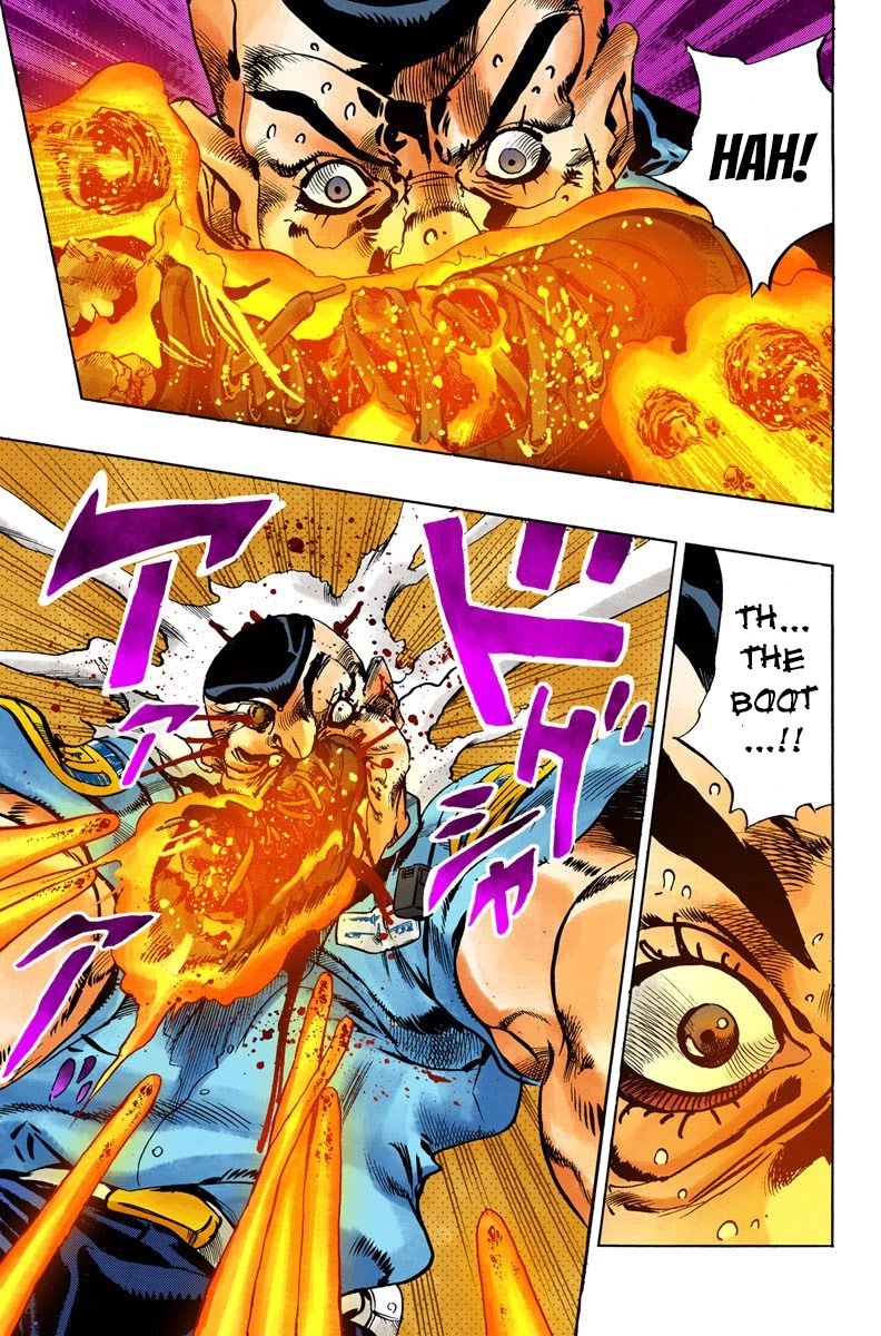 JoJo's Bizarre Adventure Part 6 - Stone Ocean (Official Colored) chapter 66 page 7