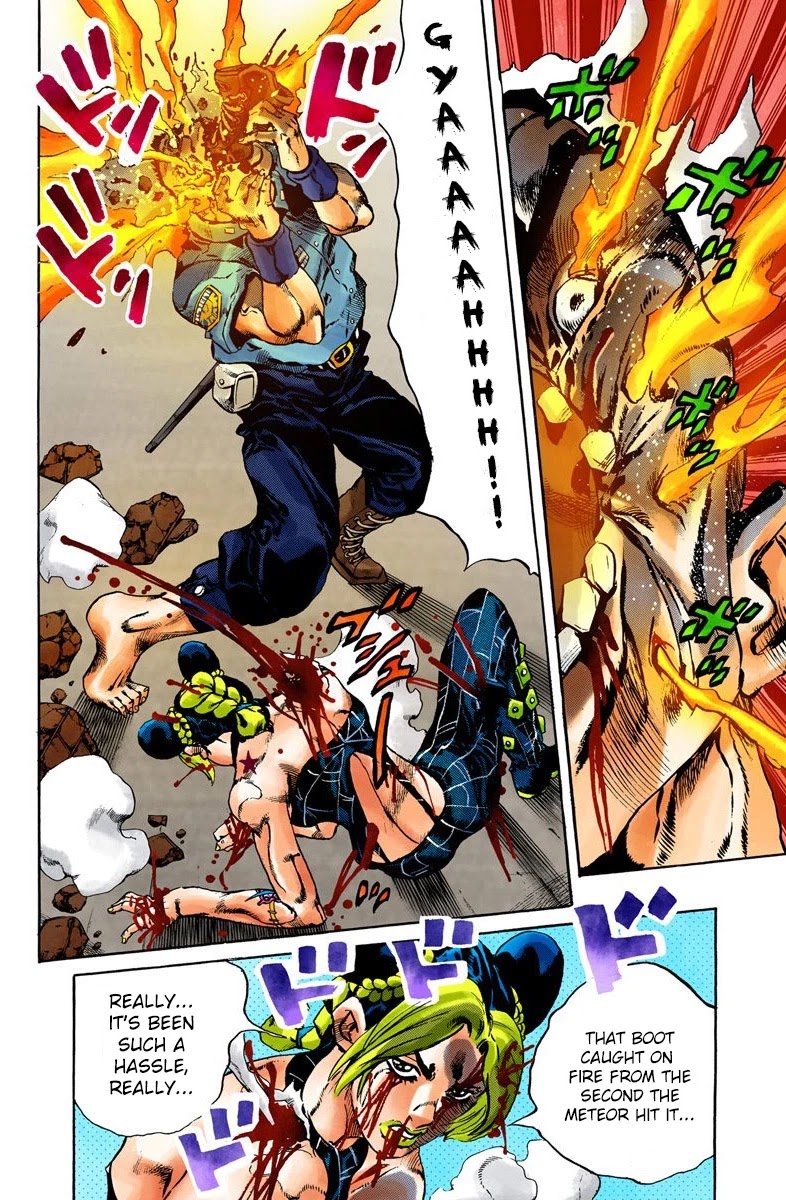 JoJo's Bizarre Adventure Part 6 - Stone Ocean (Official Colored) chapter 66 page 8