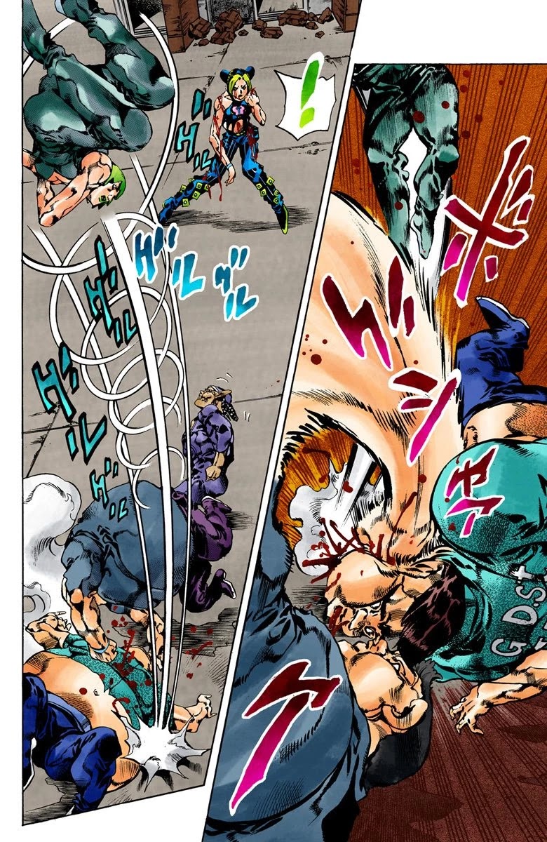JoJo's Bizarre Adventure Part 6 - Stone Ocean (Official Colored) chapter 67 page 10