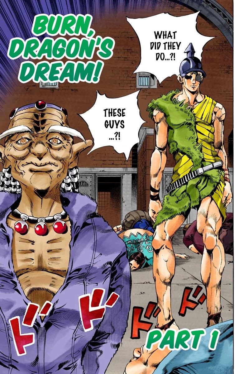 JoJo's Bizarre Adventure Part 6 - Stone Ocean (Official Colored) chapter 67 page 2