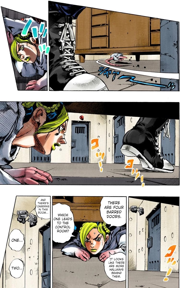 JoJo's Bizarre Adventure Part 6 - Stone Ocean (Official Colored) chapter 7 page 10