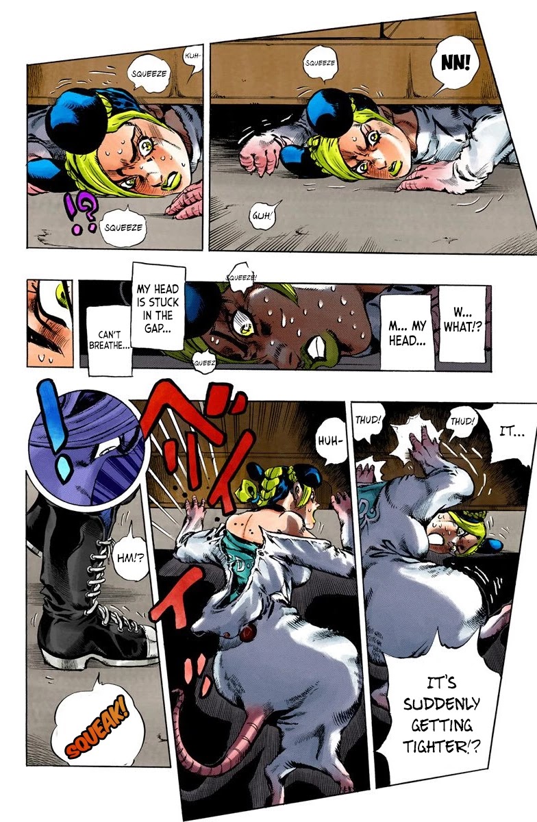 JoJo's Bizarre Adventure Part 6 - Stone Ocean (Official Colored) chapter 7 page 11