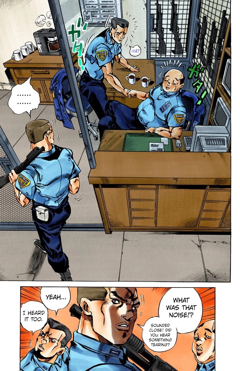 JoJo's Bizarre Adventure Part 6 - Stone Ocean (Official Colored) chapter 7 page 12