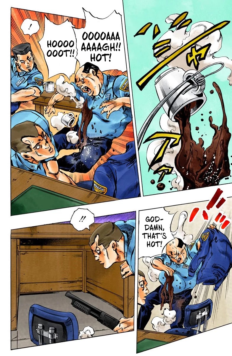 JoJo's Bizarre Adventure Part 6 - Stone Ocean (Official Colored) chapter 7 page 17