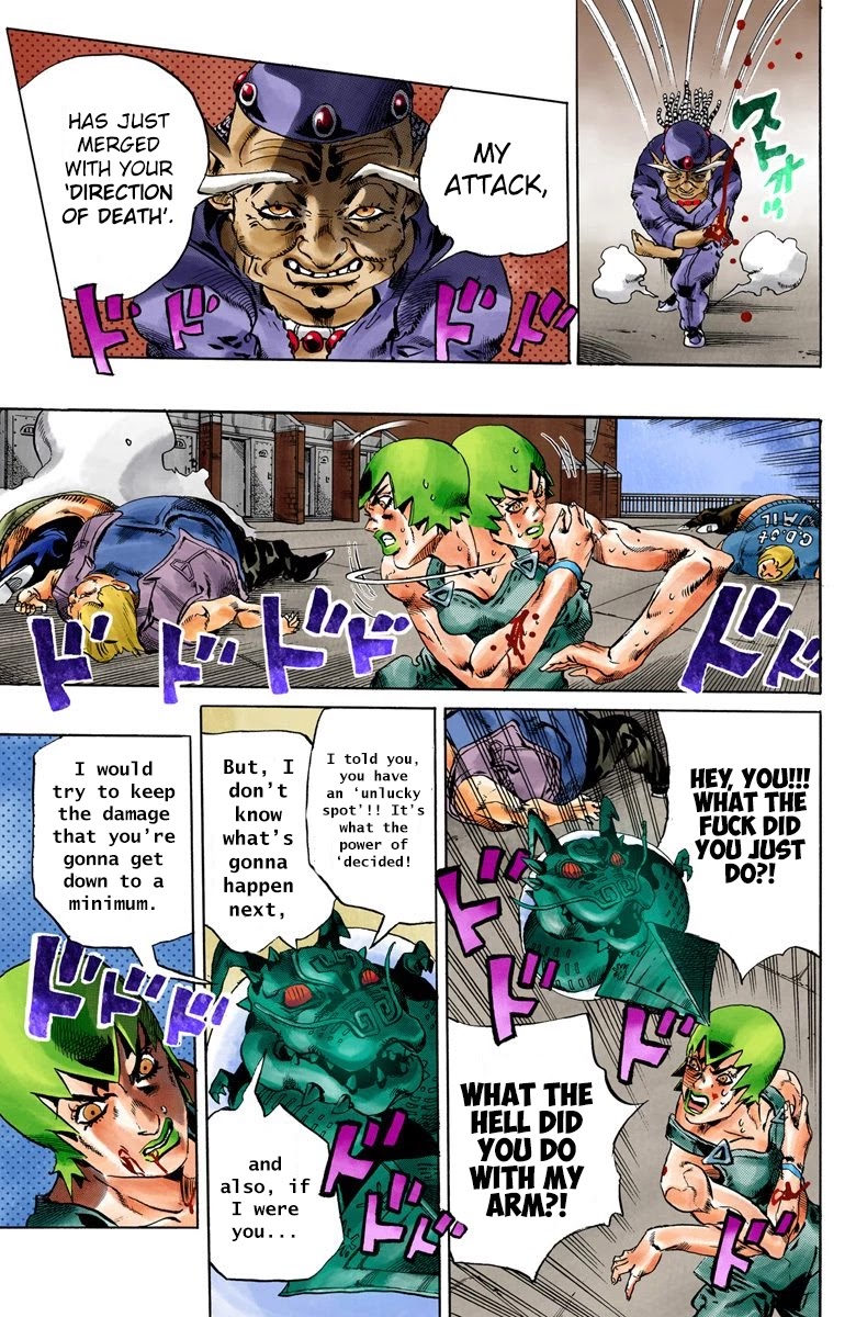JoJo's Bizarre Adventure Part 6 - Stone Ocean (Official Colored) chapter 70 page 14