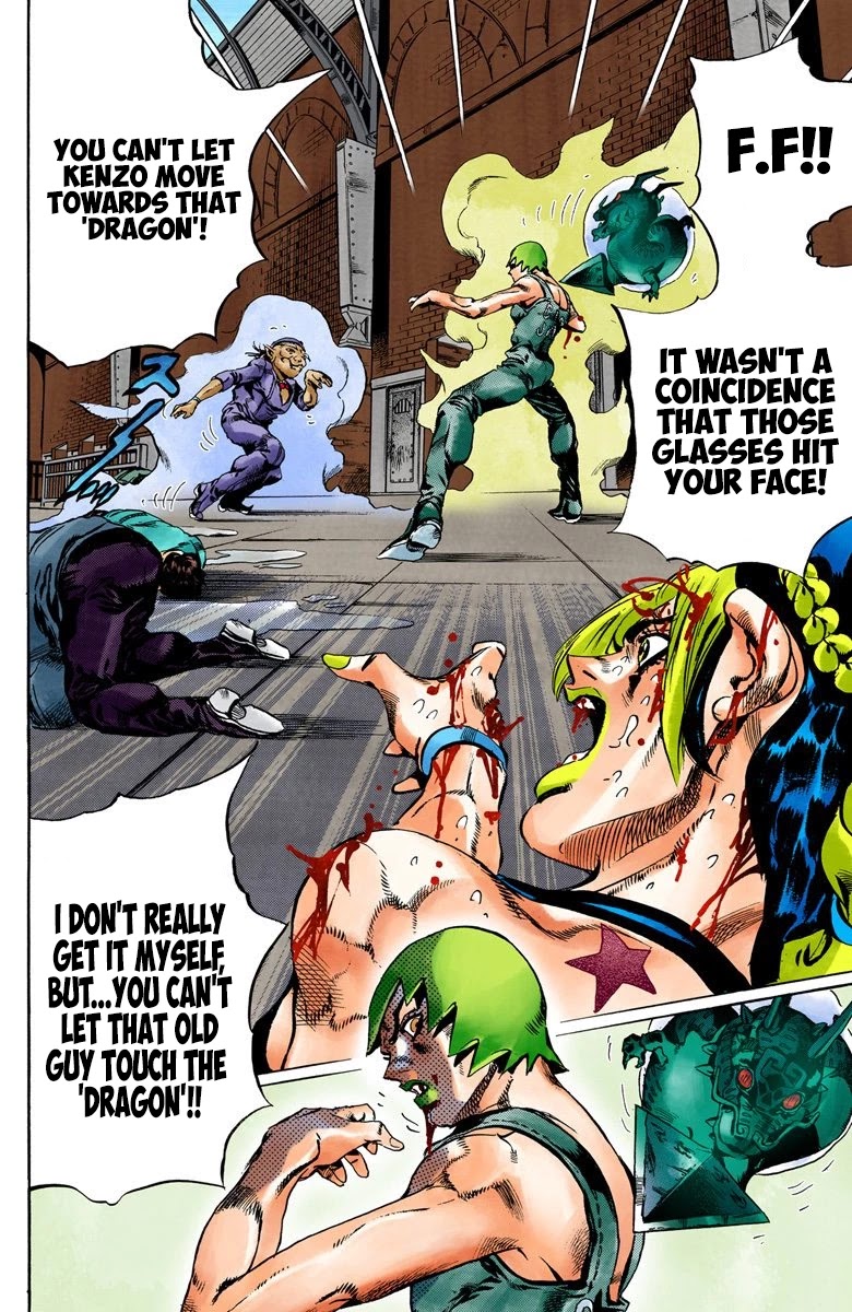 JoJo's Bizarre Adventure Part 6 - Stone Ocean (Official Colored) chapter 70 page 3