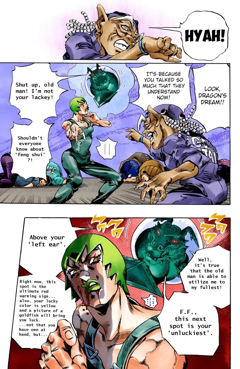JoJo's Bizarre Adventure Part 6 - Stone Ocean (Official Colored) chapter 70 page 4