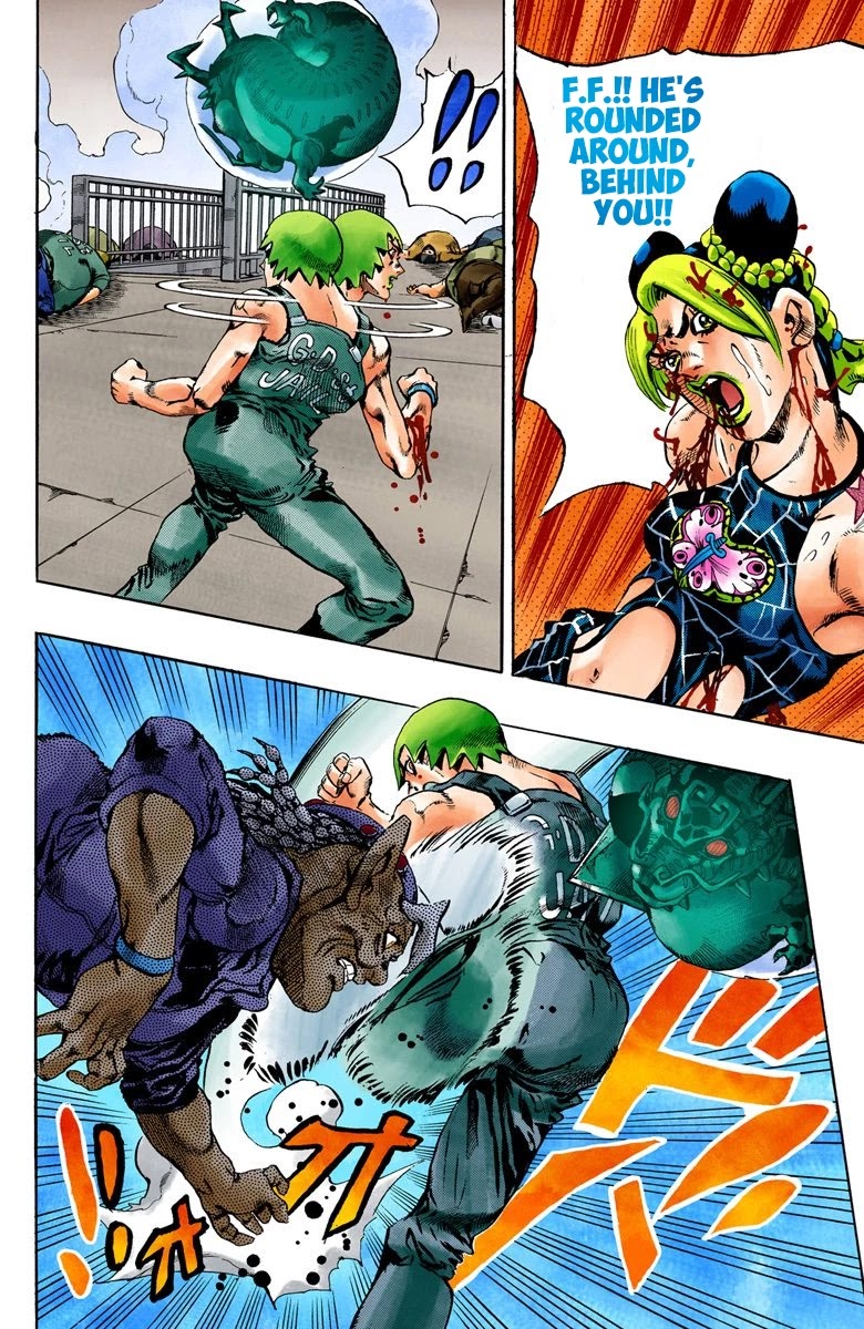 JoJo's Bizarre Adventure Part 6 - Stone Ocean (Official Colored) chapter 70 page 5