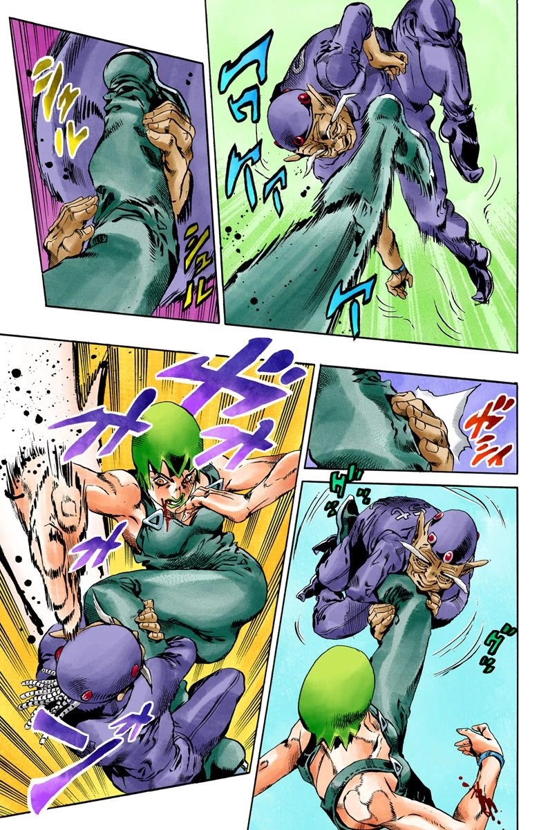 JoJo's Bizarre Adventure Part 6 - Stone Ocean (Official Colored) chapter 70 page 6