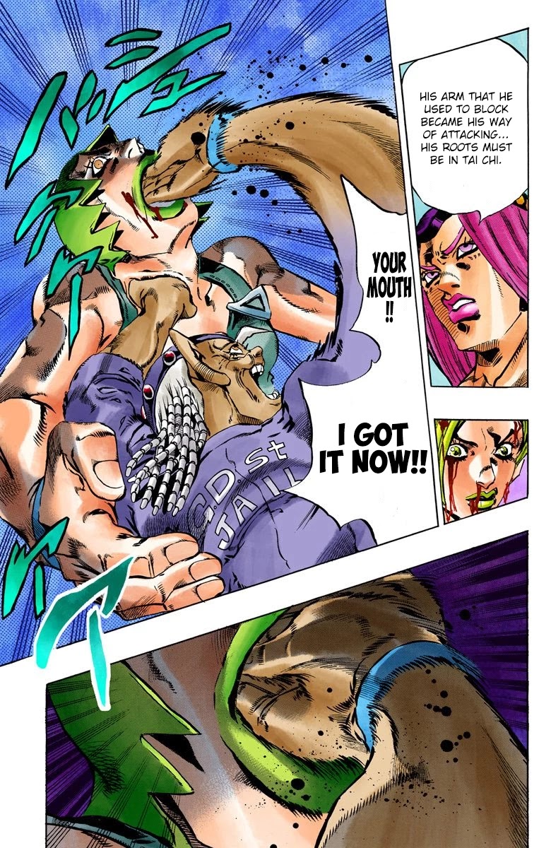 JoJo's Bizarre Adventure Part 6 - Stone Ocean (Official Colored) chapter 70 page 8