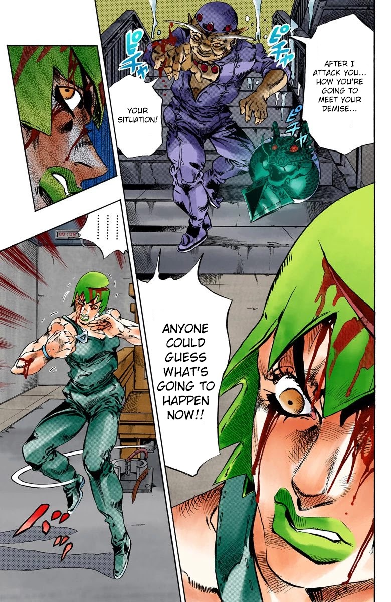 JoJo's Bizarre Adventure Part 6 - Stone Ocean (Official Colored) chapter 72 page 16