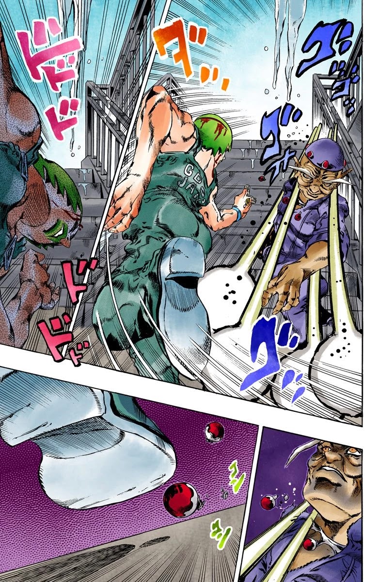 JoJo's Bizarre Adventure Part 6 - Stone Ocean (Official Colored) chapter 72 page 18