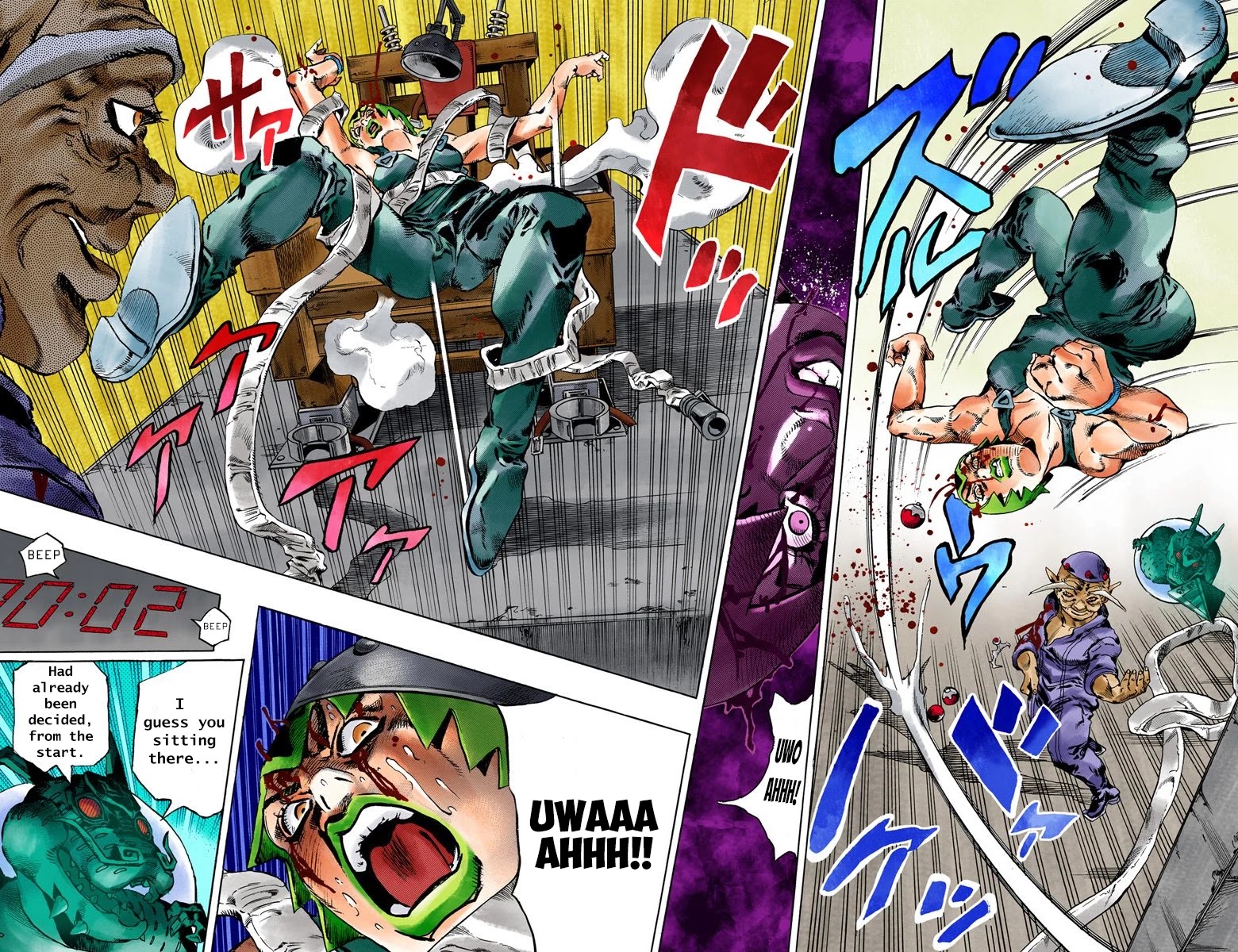 JoJo's Bizarre Adventure Part 6 - Stone Ocean (Official Colored) chapter 72 page 19