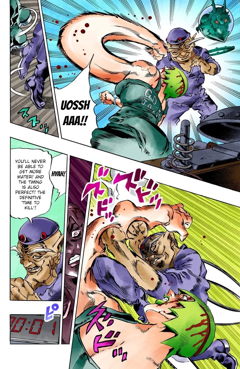 JoJo's Bizarre Adventure Part 6 - Stone Ocean (Official Colored) chapter 72 page 20