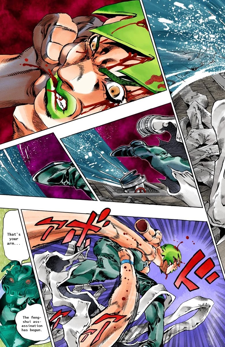 JoJo's Bizarre Adventure Part 6 - Stone Ocean (Official Colored) chapter 72 page 8