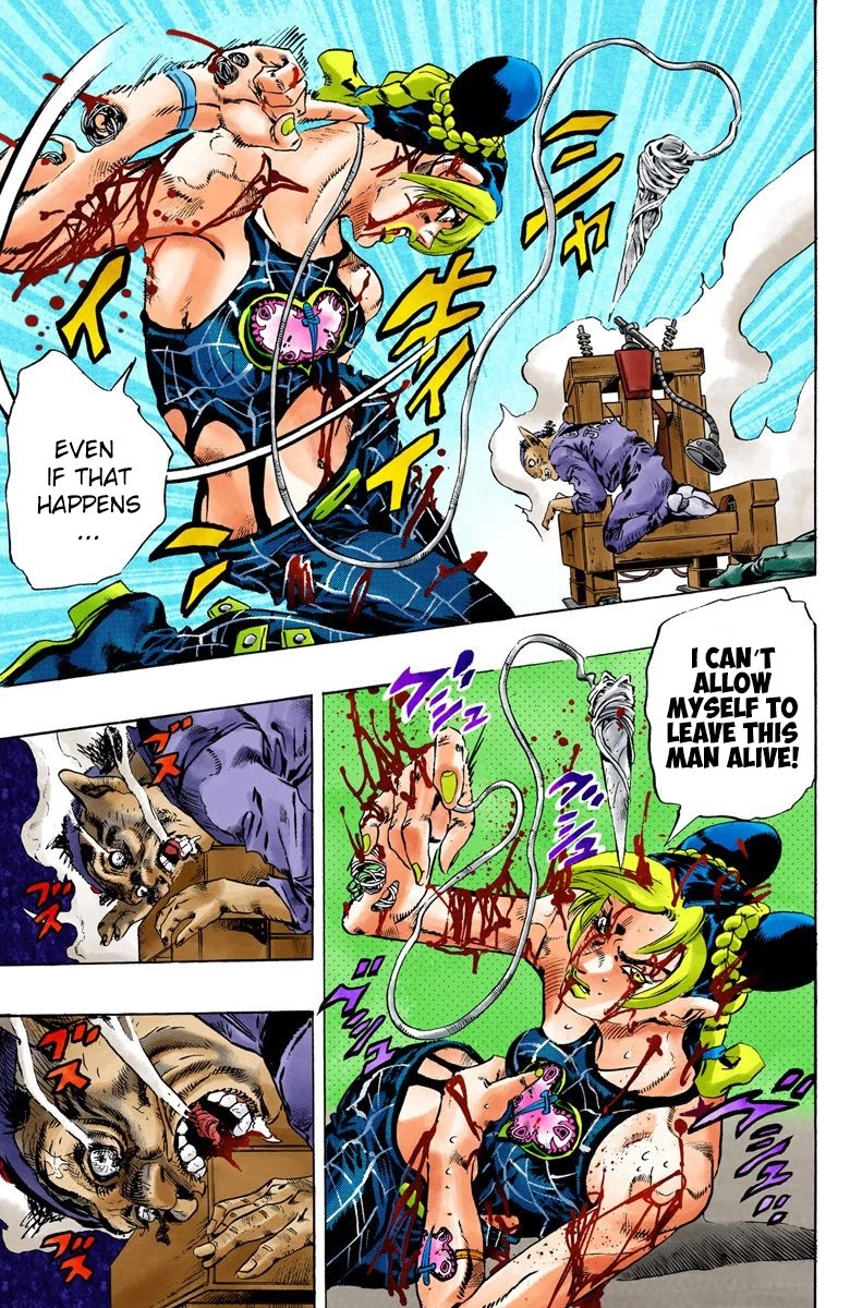 JoJo's Bizarre Adventure Part 6 - Stone Ocean (Official Colored) chapter 73 page 15