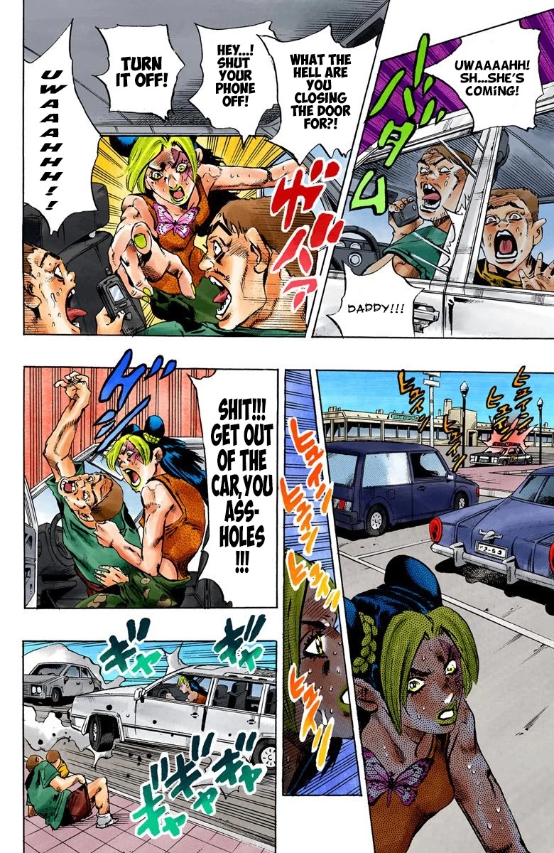 JoJo's Bizarre Adventure Part 6 - Stone Ocean (Official Colored) chapter 75 page 11