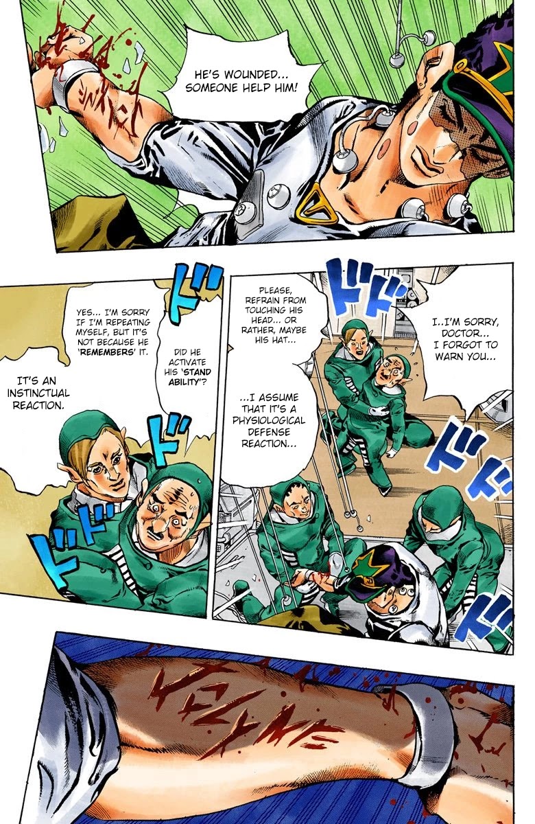 JoJo's Bizarre Adventure Part 6 - Stone Ocean (Official Colored) chapter 75 page 6