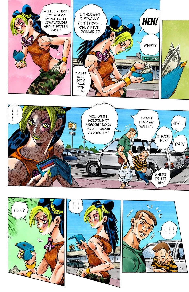 JoJo's Bizarre Adventure Part 6 - Stone Ocean (Official Colored) chapter 75 page 9