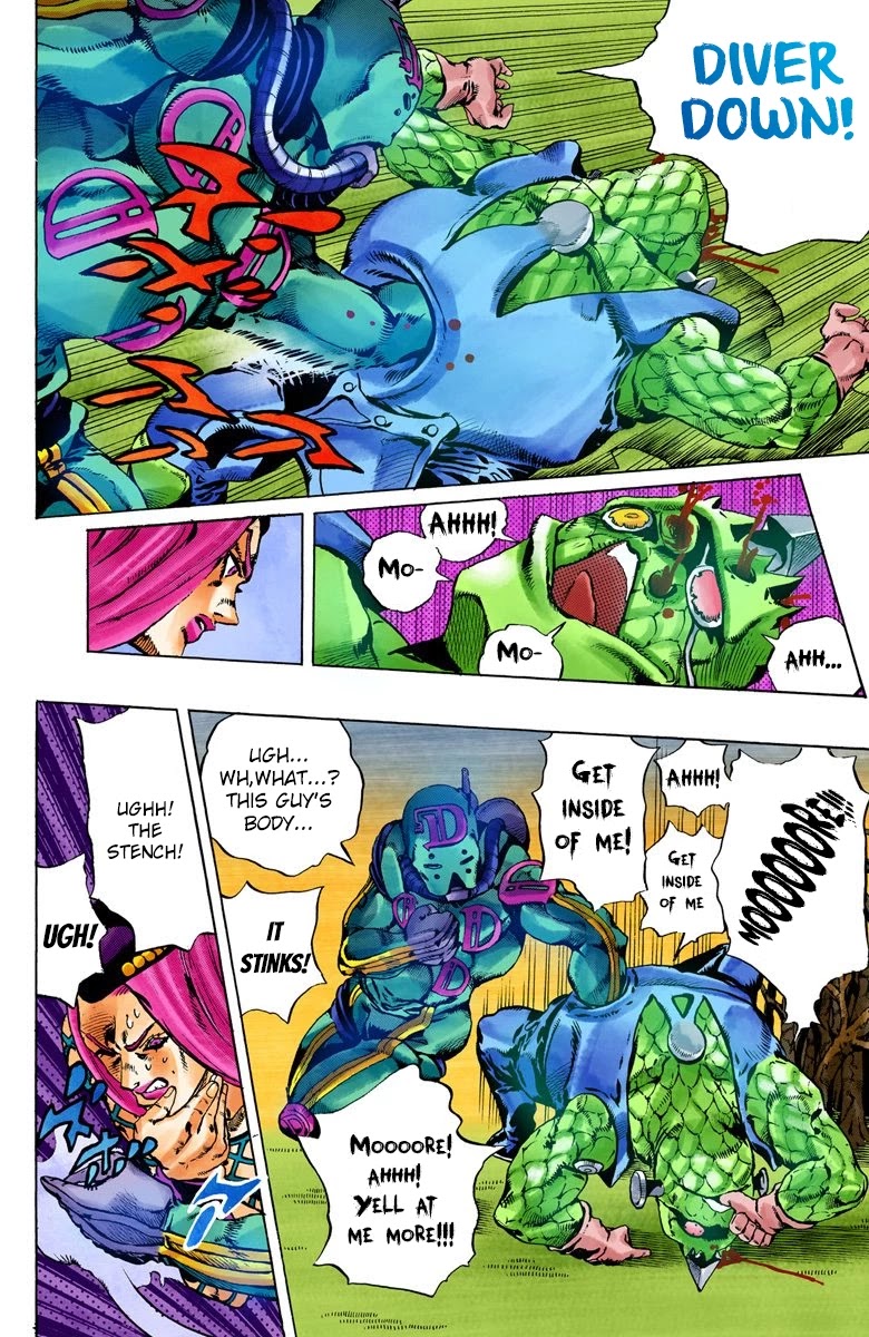 JoJo's Bizarre Adventure Part 6 - Stone Ocean (Official Colored) chapter 79 page 12