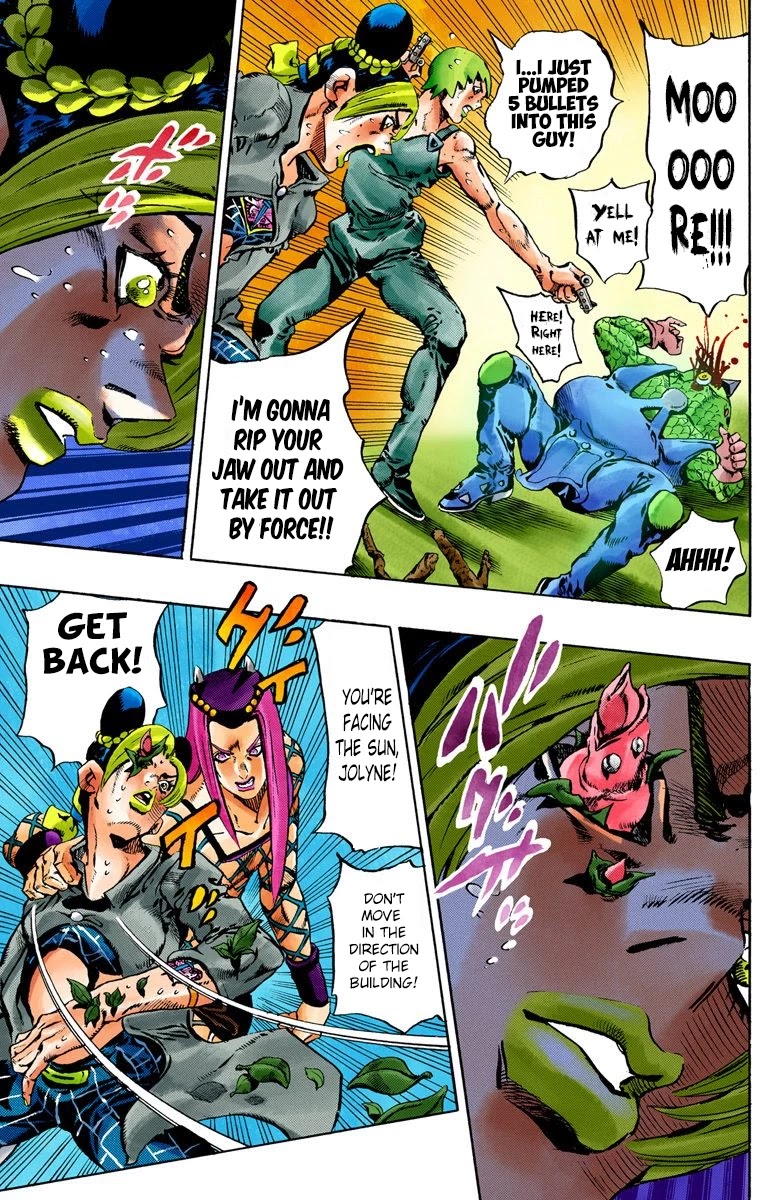 JoJo's Bizarre Adventure Part 6 - Stone Ocean (Official Colored) chapter 79 page 15