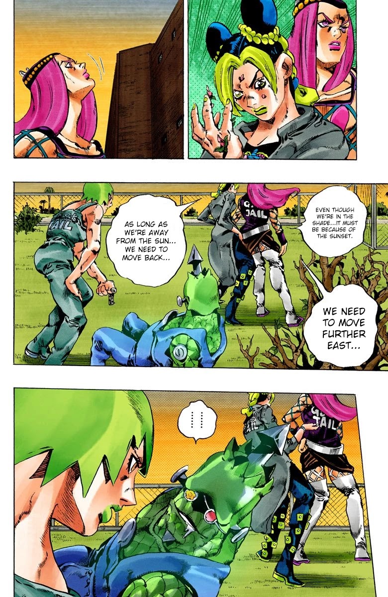 JoJo's Bizarre Adventure Part 6 - Stone Ocean (Official Colored) chapter 79 page 16