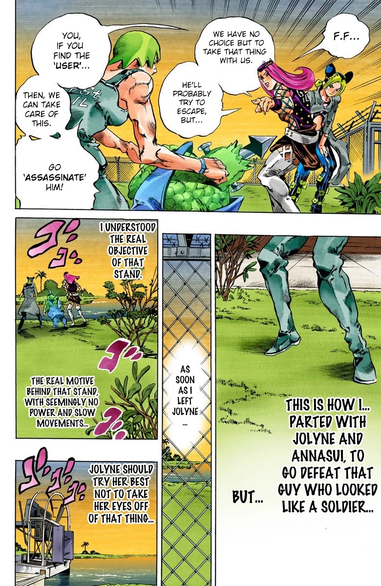 JoJo's Bizarre Adventure Part 6 - Stone Ocean (Official Colored) chapter 79 page 18