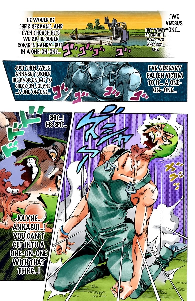 JoJo's Bizarre Adventure Part 6 - Stone Ocean (Official Colored) chapter 79 page 19
