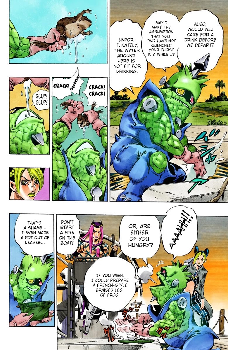 JoJo's Bizarre Adventure Part 6 - Stone Ocean (Official Colored) chapter 79 page 4
