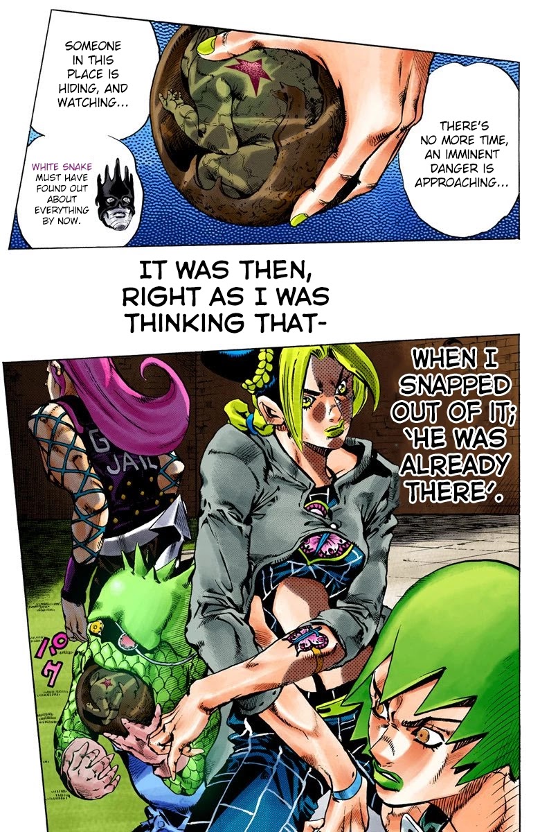 JoJo's Bizarre Adventure Part 6 - Stone Ocean (Official Colored) chapter 79 page 7