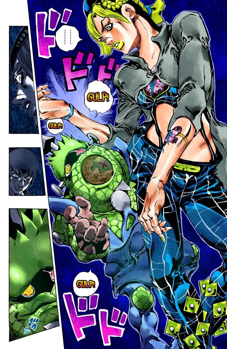 JoJo's Bizarre Adventure Part 6 - Stone Ocean (Official Colored) chapter 79 page 8