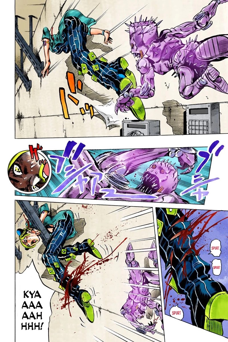 JoJo's Bizarre Adventure Part 6 - Stone Ocean (Official Colored) chapter 8 page 10