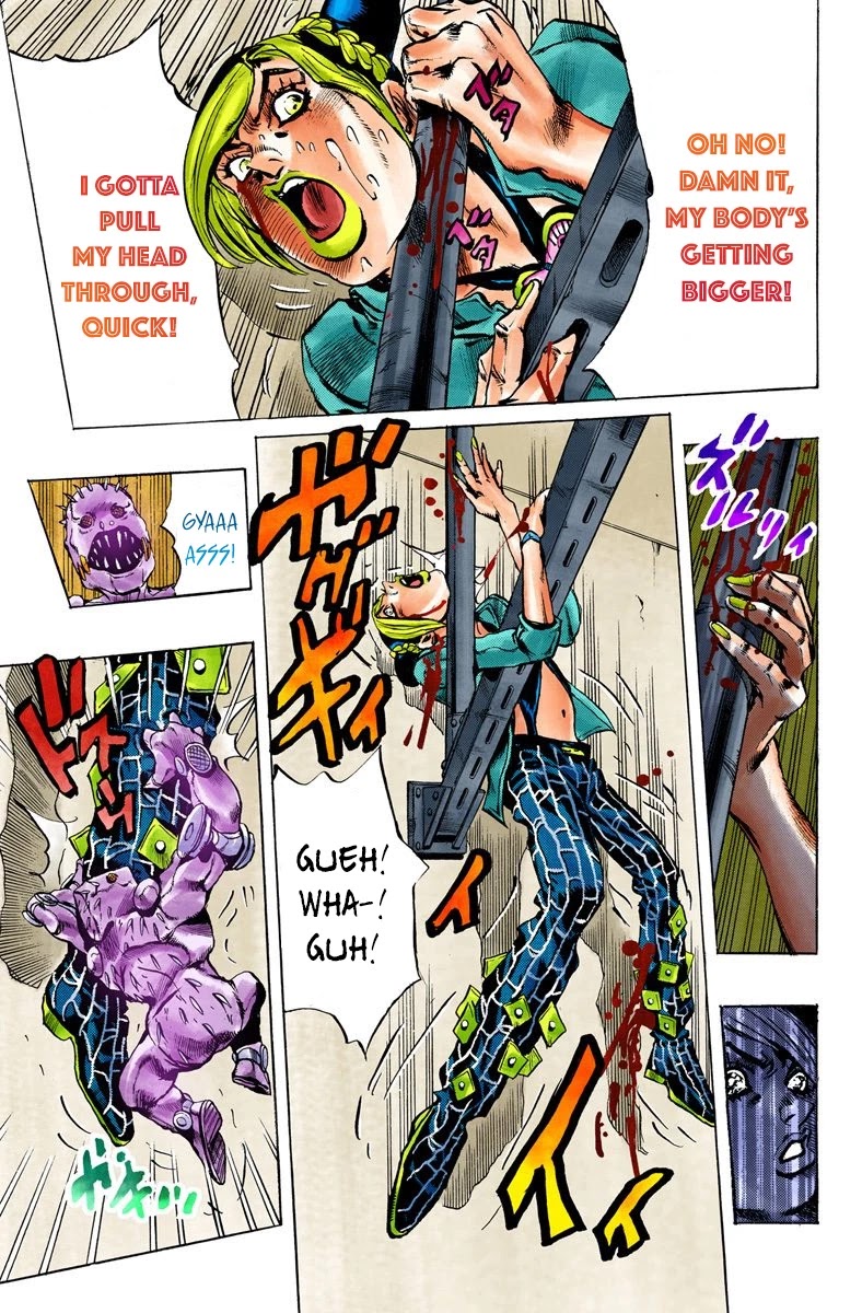 JoJo's Bizarre Adventure Part 6 - Stone Ocean (Official Colored) chapter 8 page 13