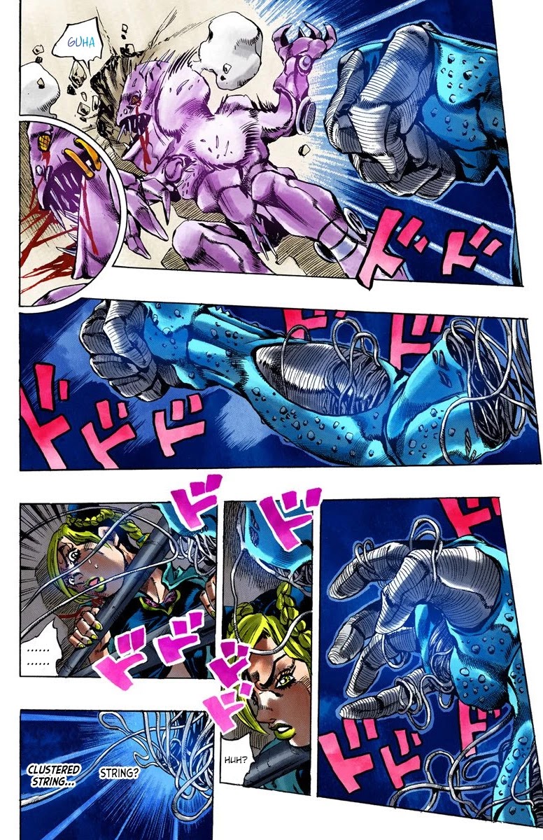 JoJo's Bizarre Adventure Part 6 - Stone Ocean (Official Colored) chapter 8 page 18