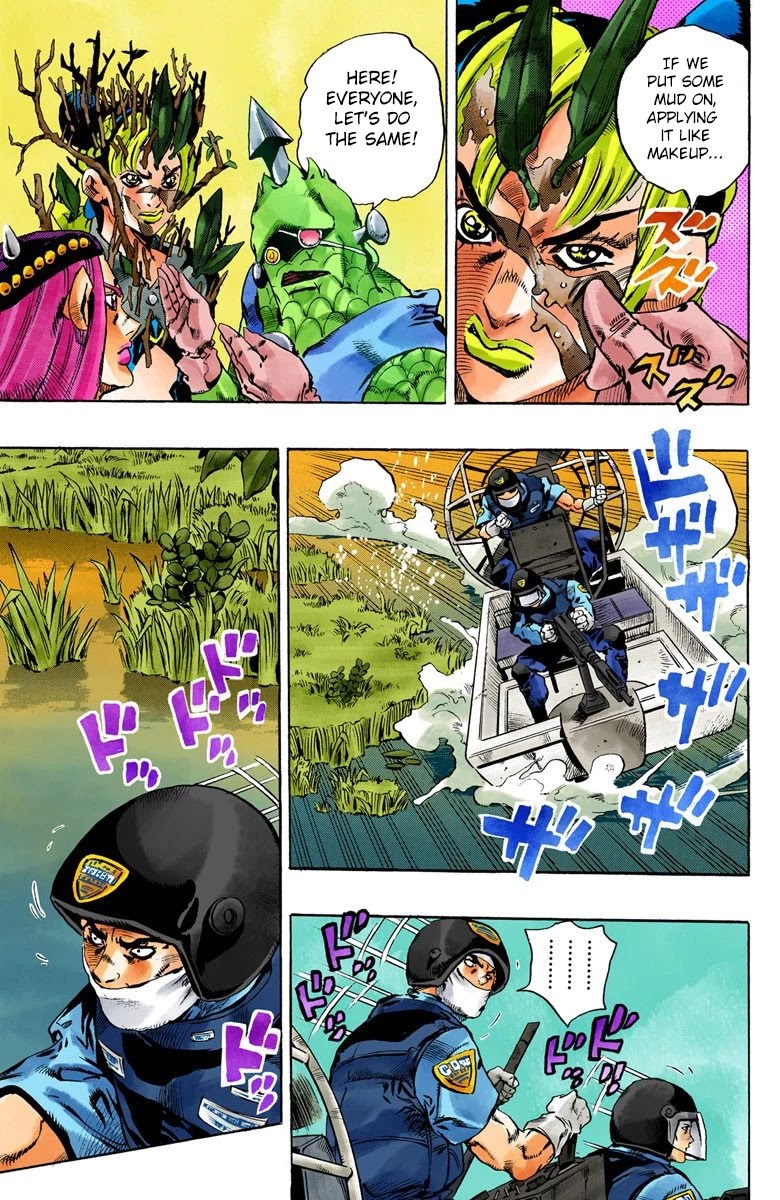 JoJo's Bizarre Adventure Part 6 - Stone Ocean (Official Colored) chapter 80 page 11